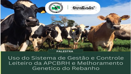 APCBRH promove palestra sobre gestão leiteira e melhoramento genético do rebanho